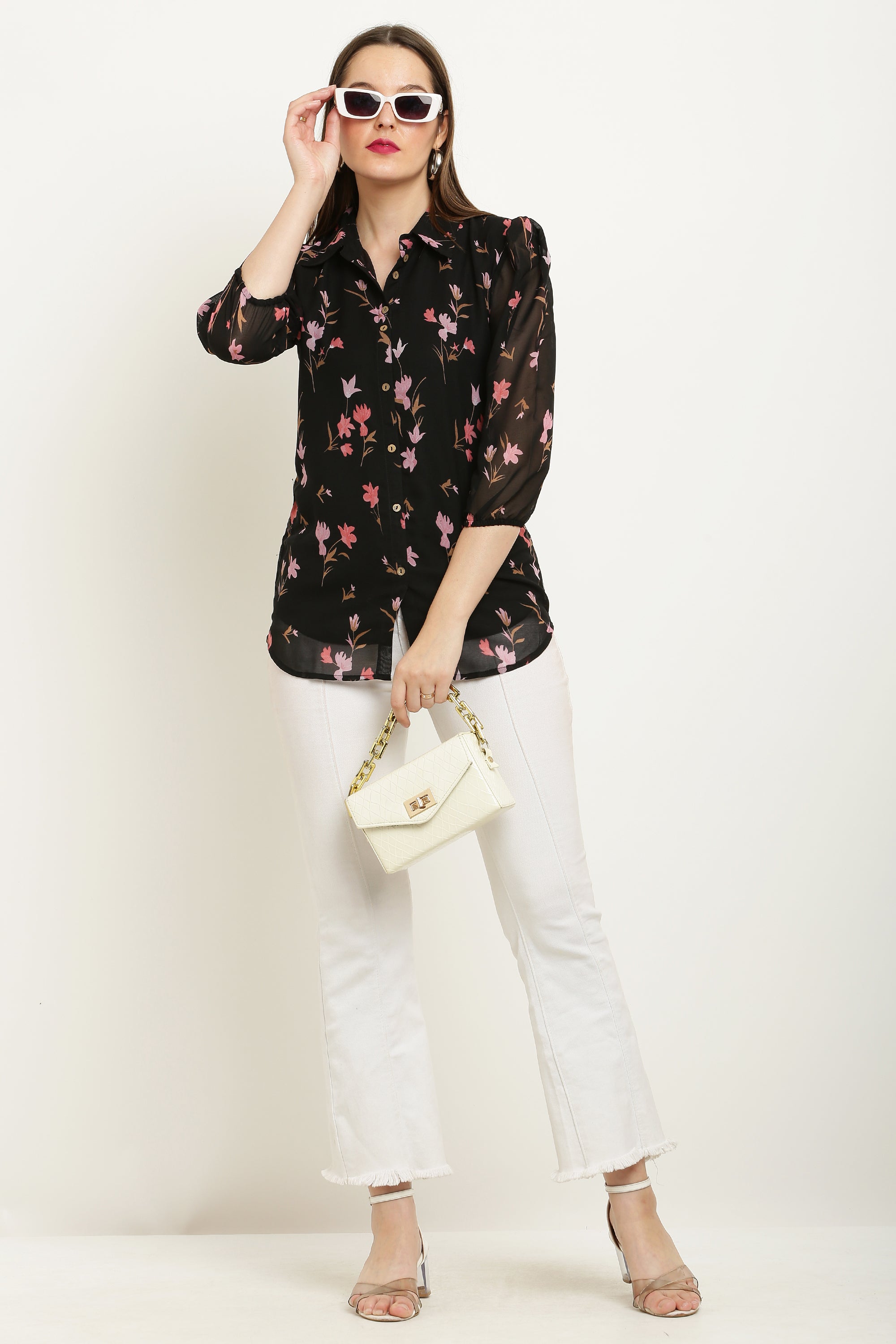 NS Laiba Women's Georgette Tunic