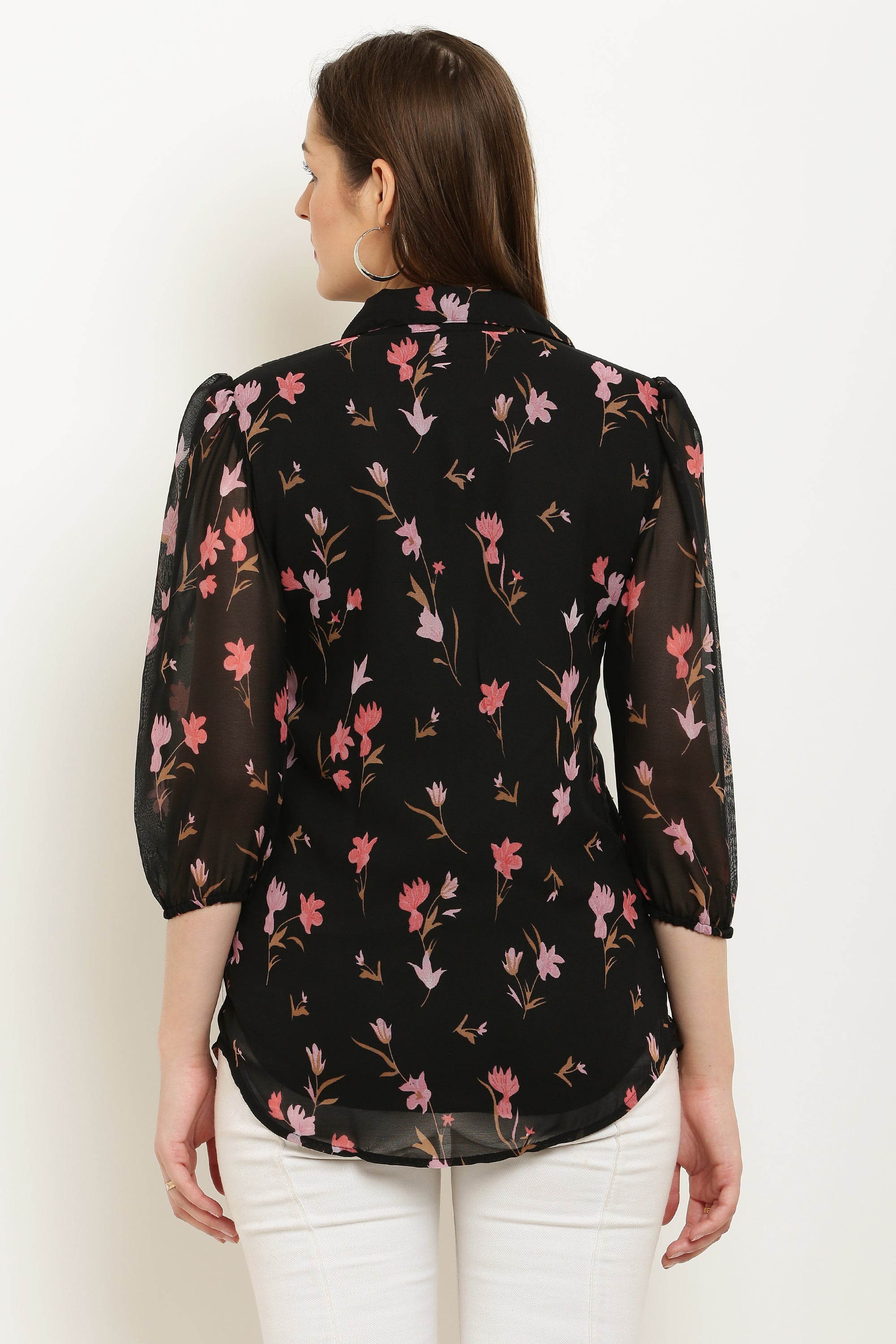 NS Laiba Women's Georgette Tunic